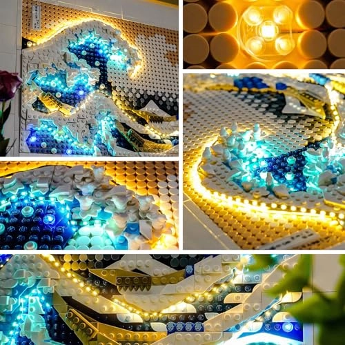Lighting Kit 31208 - for LEGO The Great Wave 31208 ABS