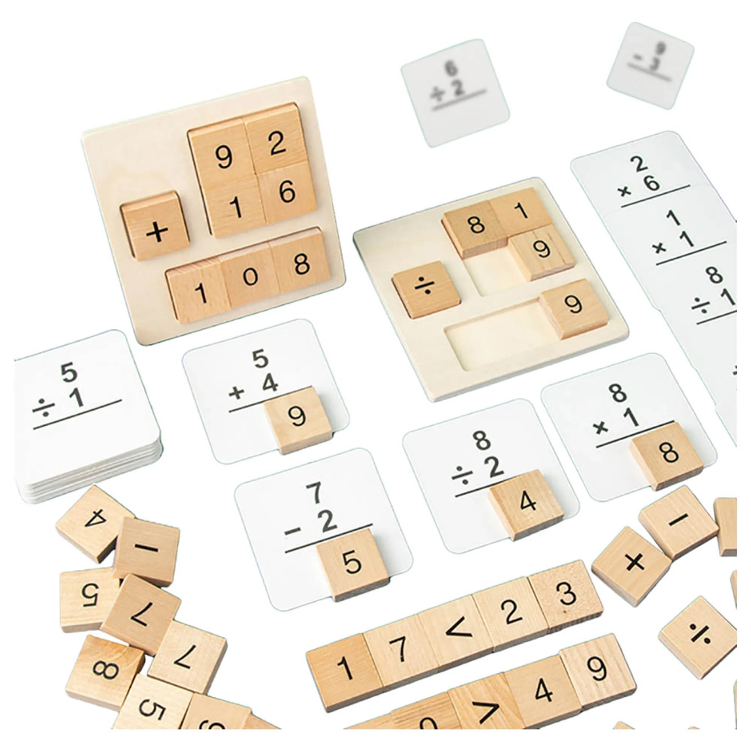 Factory Price Wooden Pegged Maths - 3 to 10 Years