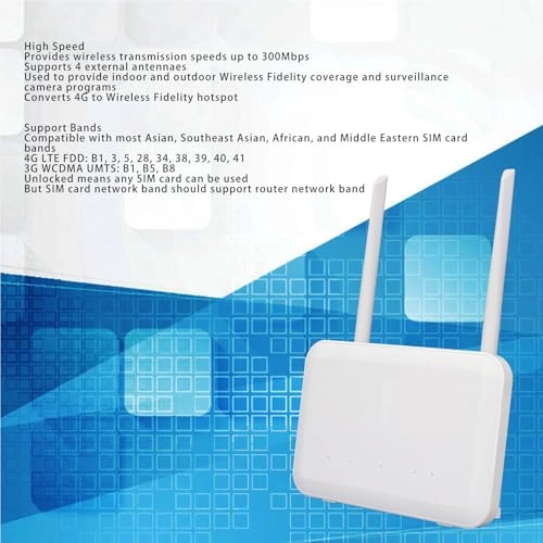 4G SIM Card Router CPE - 300Mbps 802.11ac
