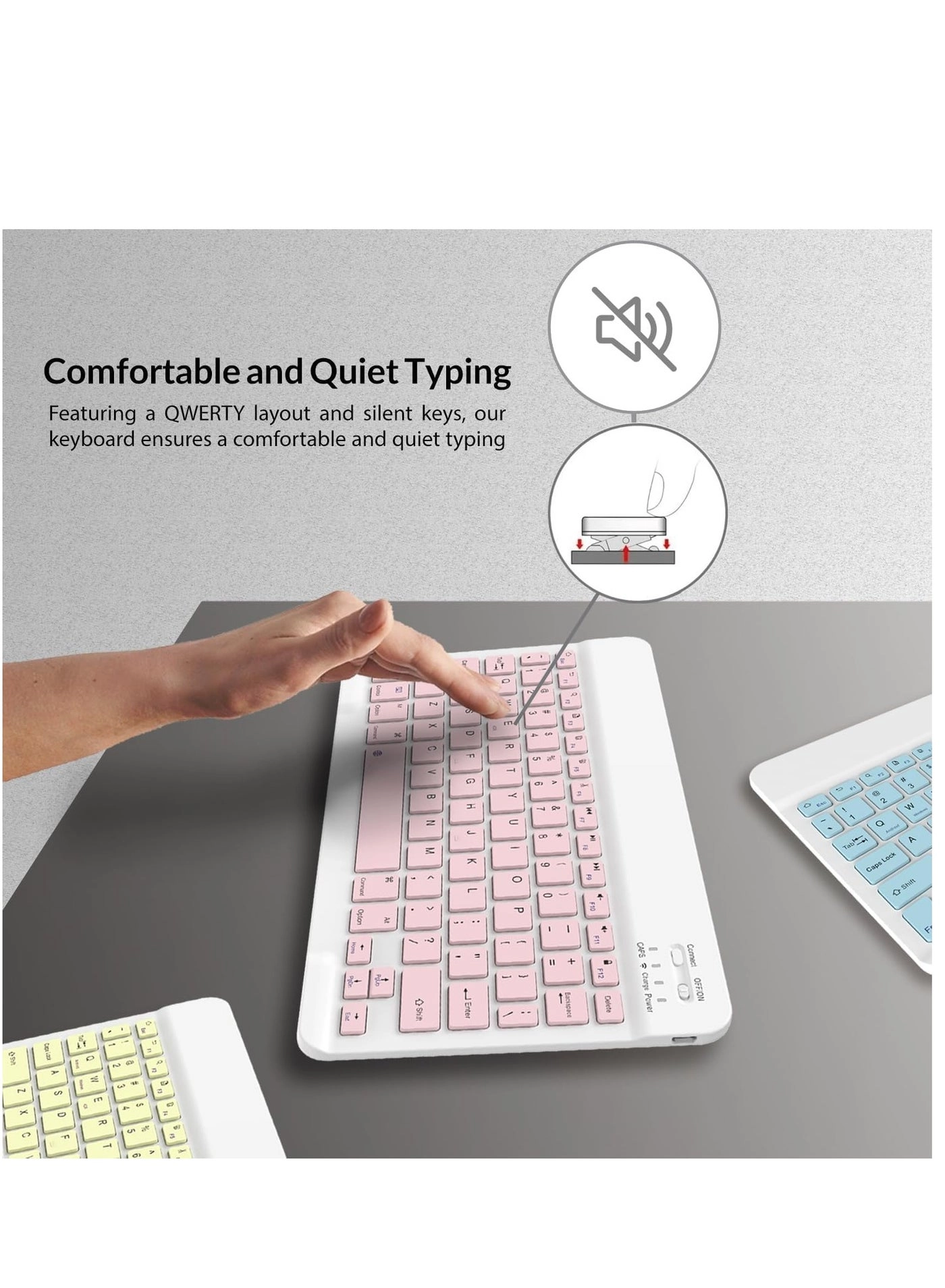 Bluetooth Keyboard and Mouse Combo