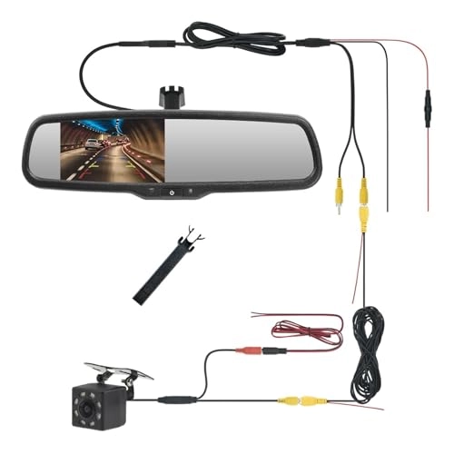 Rear View Camera - 4.3 Inch LCD Mirror Monitor