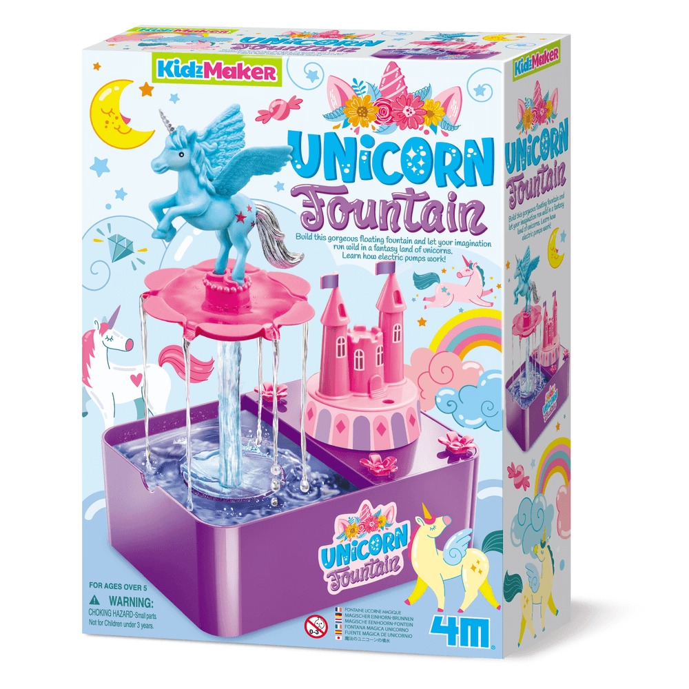 4M KidzMaker Unicorn Fountain Craft Kit - 5+ years