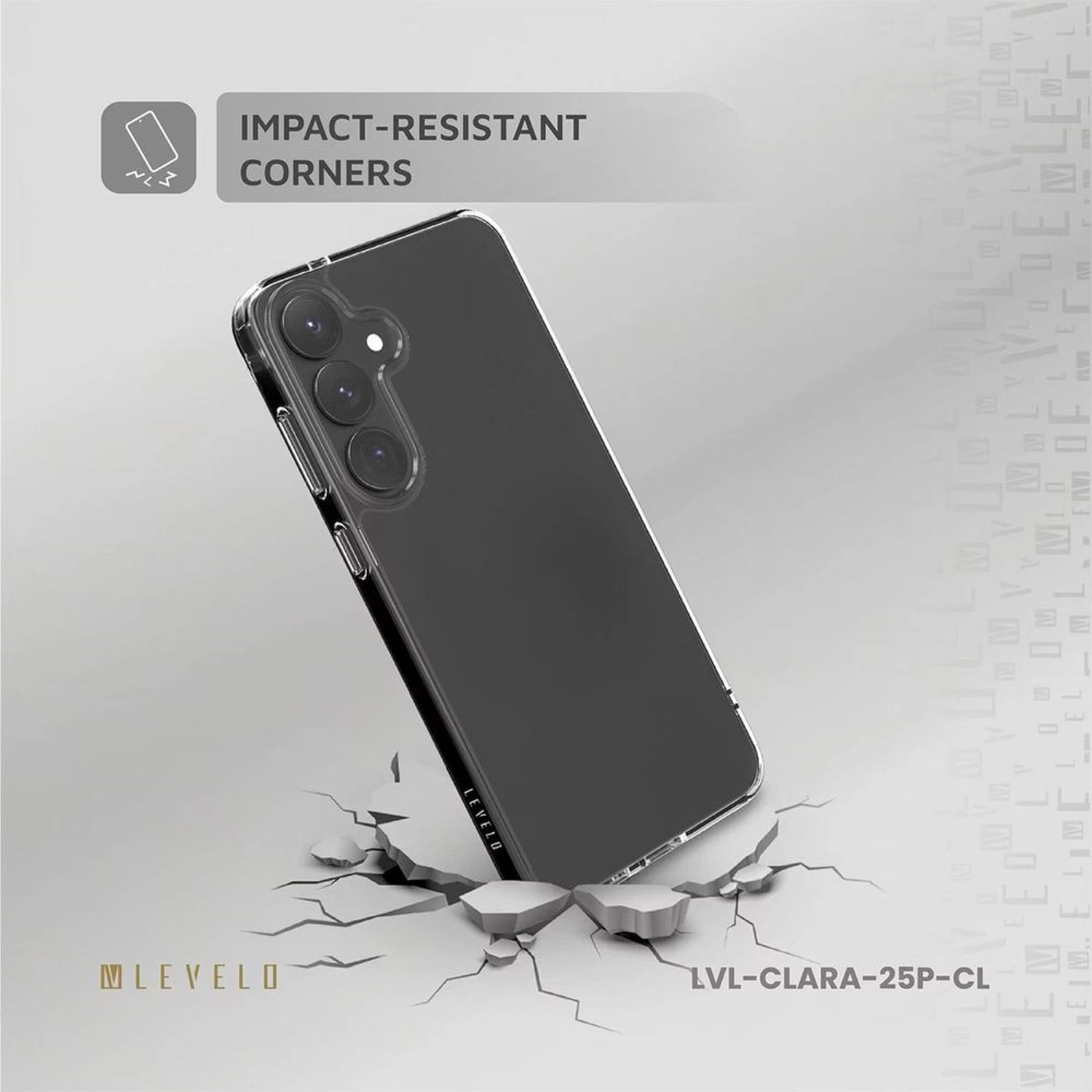 Clara Clear Case for Samsung Galaxy S25 Plus