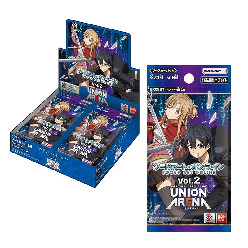 Bandai UNION ARENA Booster Pack Sword Art Online Vol.2 - 16pcs