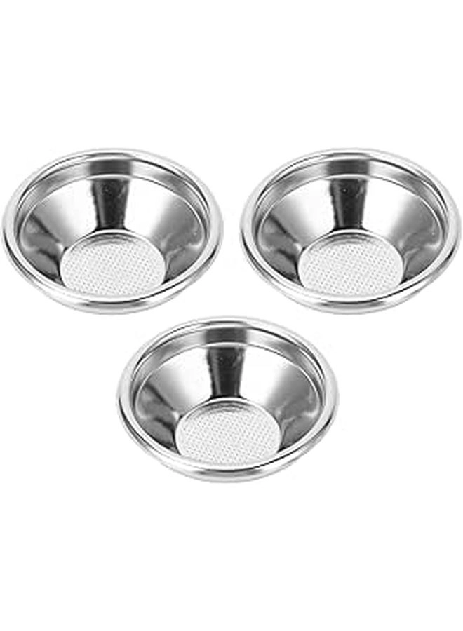 PODSJD Portafilter Filter Basket - 54mm Stainless Steel Set
