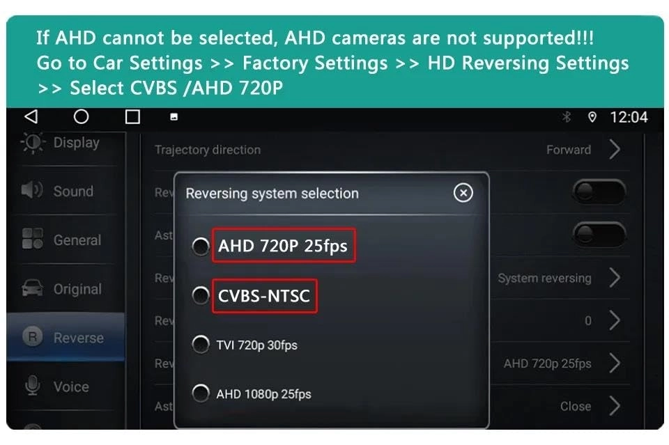 HD CCD Car Rear View Camera - Night vision