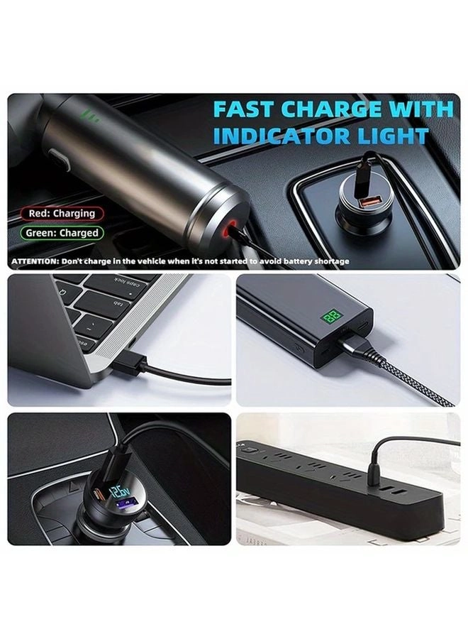 4-in-1 Wireless Handheld Vacuum Cleaner - 2000mAh