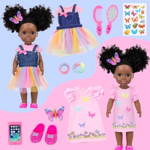 Baby Doll - 145 Inch 12 Pcs Butterfly Accessories Ages 3+