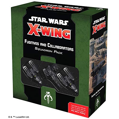 Star Wars X-Wing 2nd Edition: Fugitives and Collaborators Squadron Pack - Miniatures Game