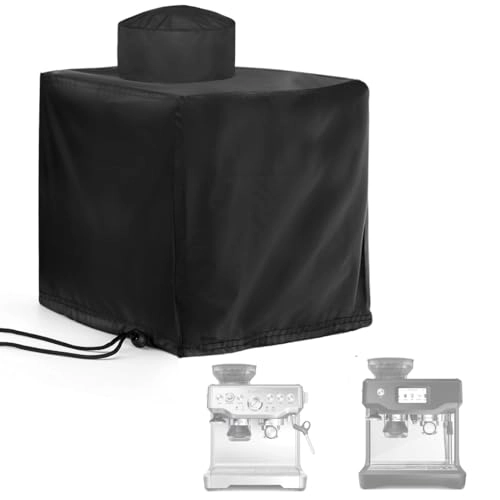 Espresso Machine Cover - 13.5"D x 13.9"W x 16"H Black
