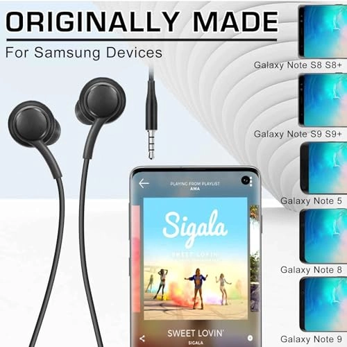 Corded Stereo Headphones - Wired Headphone