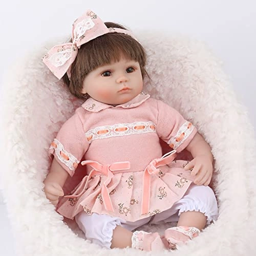 Reborn Baby Doll - 18 Inch 45cm Soft Vinyl Girl