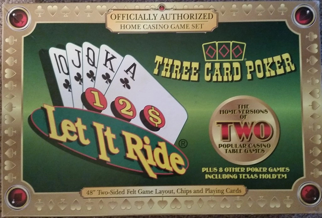 TDC Games Let It Ride - Table-Size + Three-Card Poker
