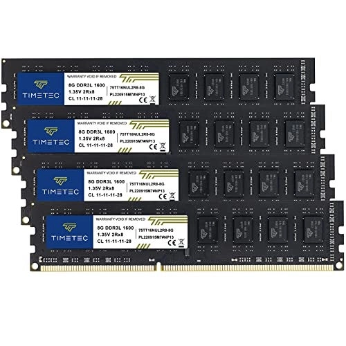 Timetec DDR3 1600MHz - 32GB 240-Pin