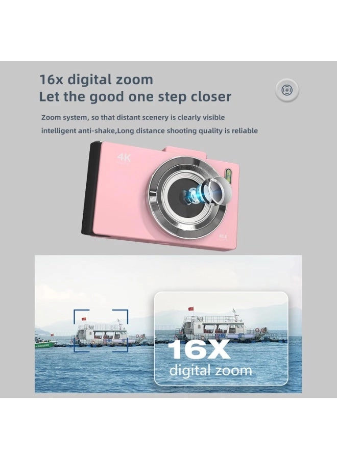 4K 48MP Portable Camcorder