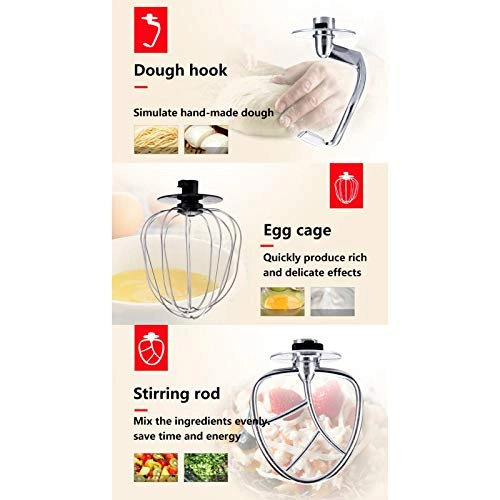 Electric Food Stand Mixer - 5L 1200W