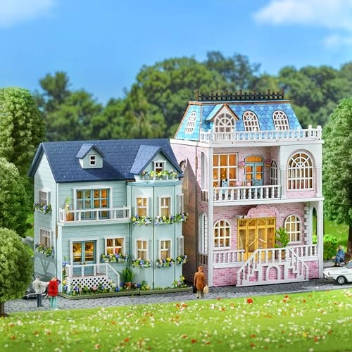 Miniature Dollhouse Kit - Warm House 1:32