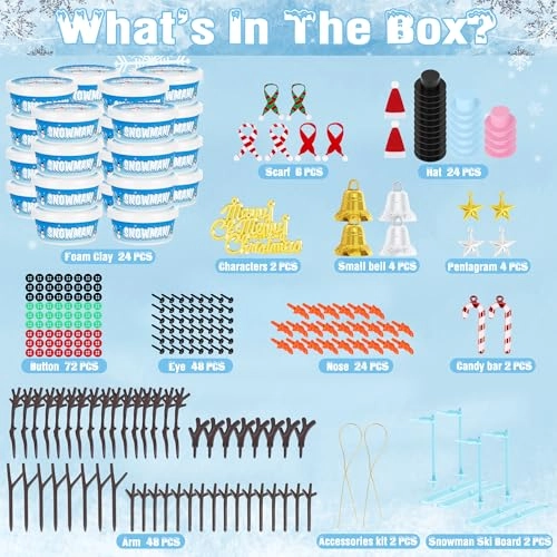 Build a Snowman Kit - 24 Pack