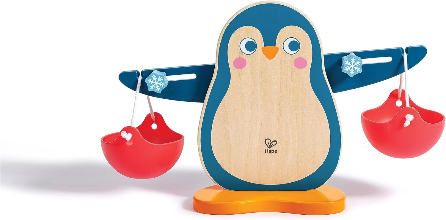 Wooden Penguin Balance Math And Counting Scale - 3 + 10 piece(s)