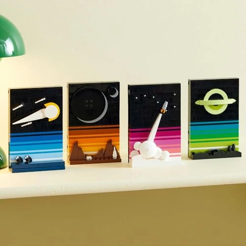 LEGO Ideas Tales of the Space Age Wall Art (21340)
