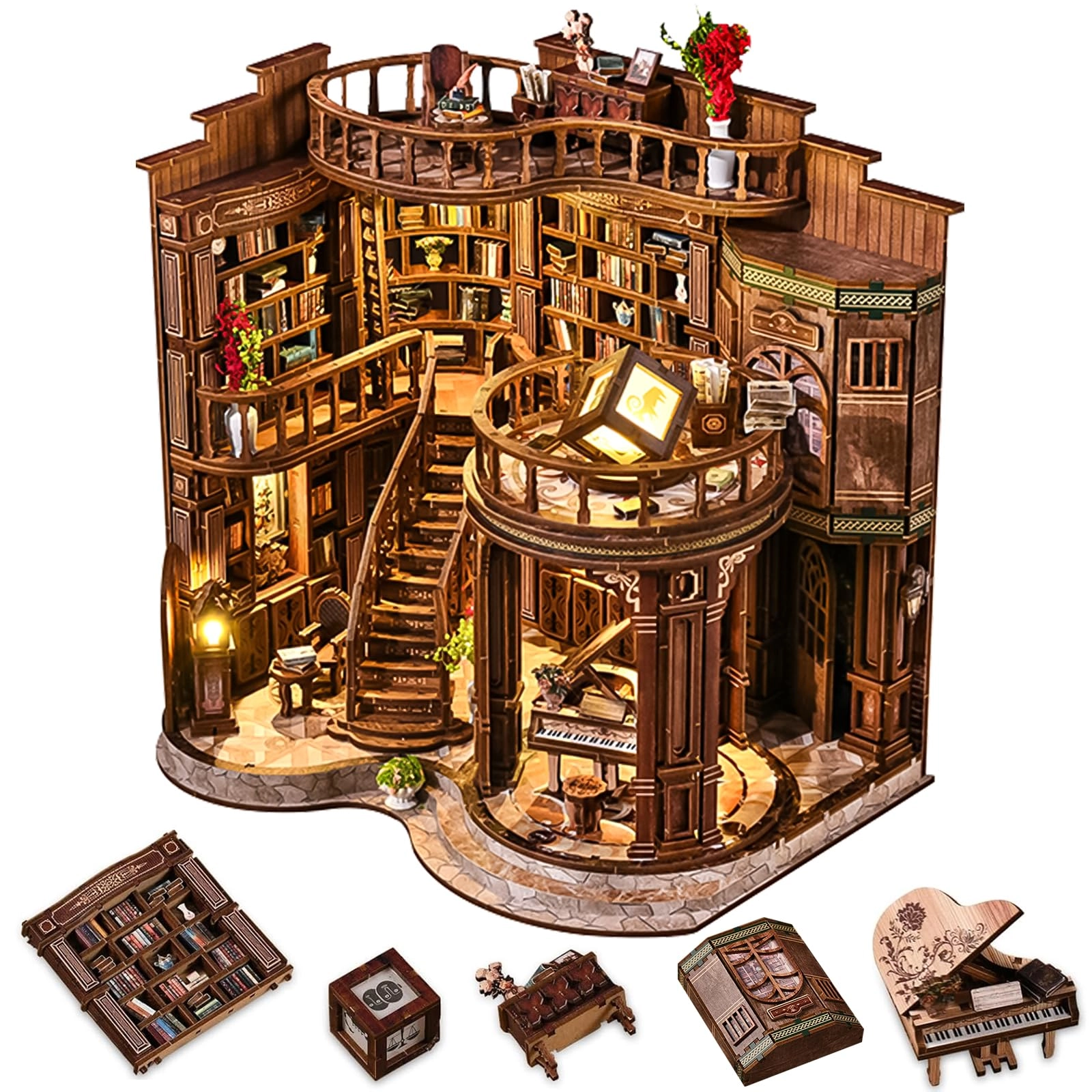 DIY Miniature Dollhouse Kit - 124 scale