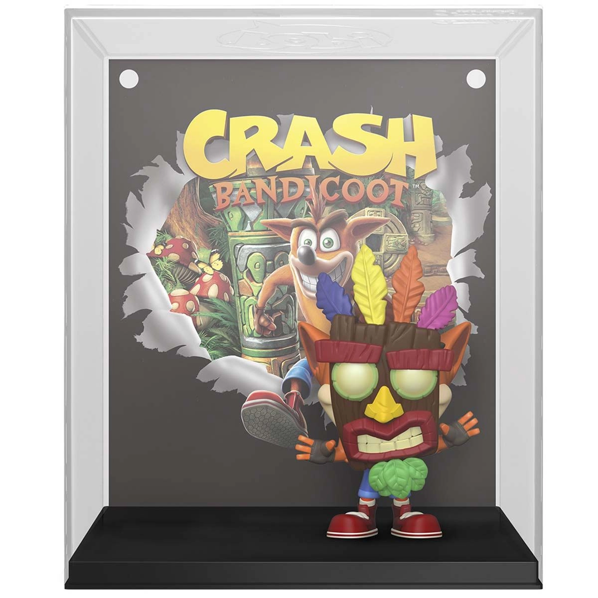 FUNKO POP! Game Cover Aku Mask - Crash Bandicoot