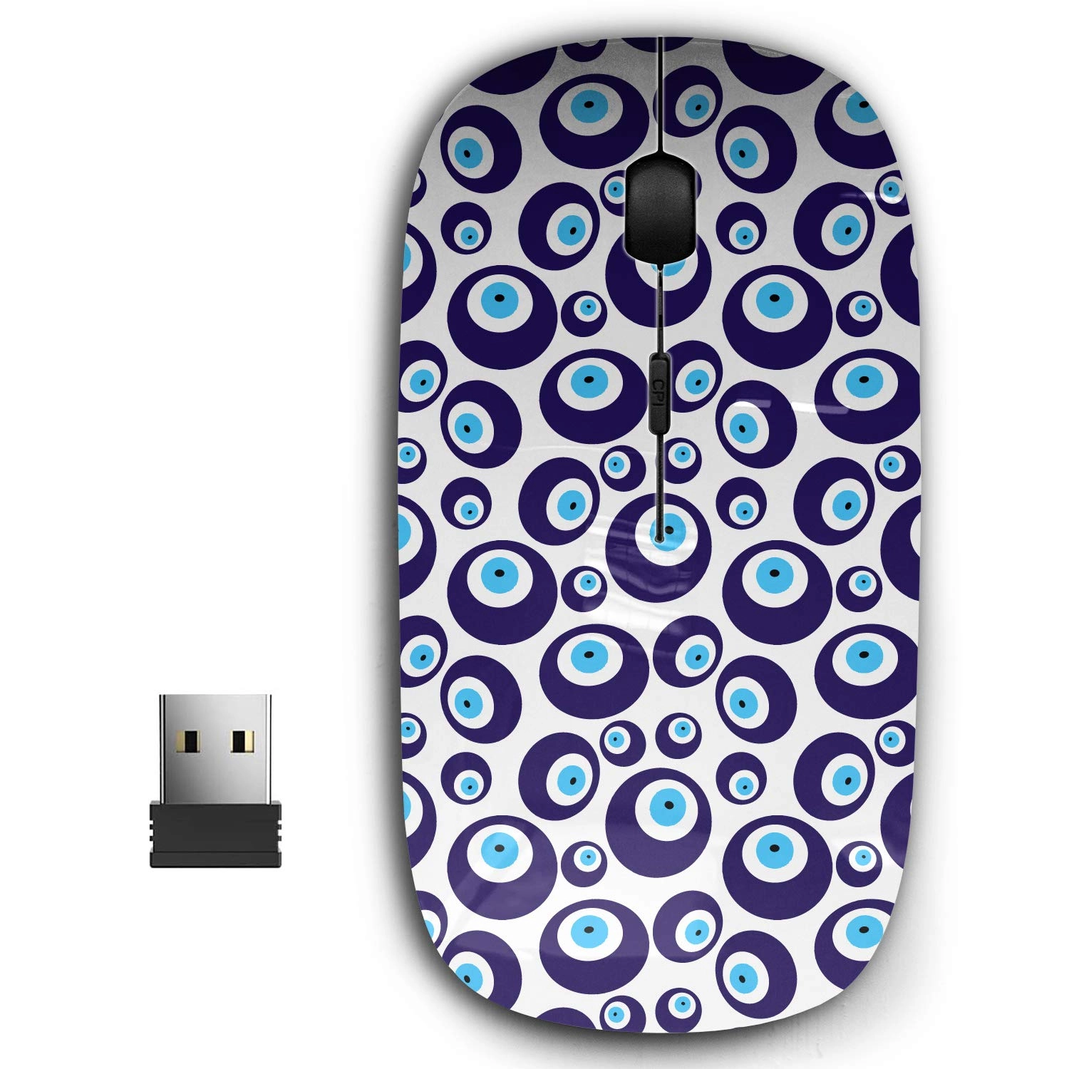 Ergonomic Portable Mouse - USB Wireless