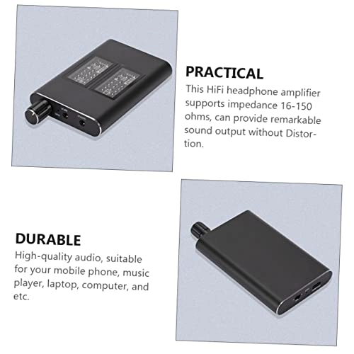 Portable Headphone Amplifier - Adjustable Gain 1000mAh
