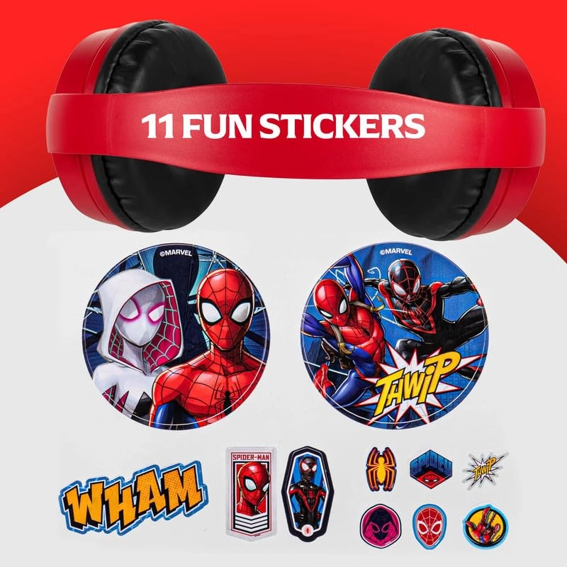 Spiderman On-Ear Headphones Wired Headphone