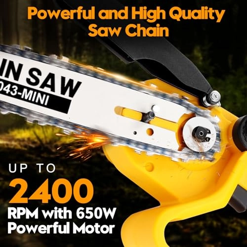 Cordless Mini Chainsaw - 650W