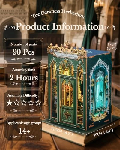 Book Nook Kit - Fantasy Plant Shop