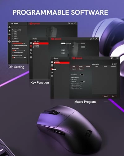 M821-AIR Wireless Gaming Mouse - Tri-Mode