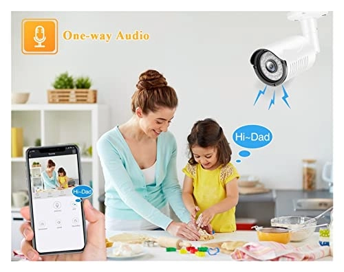 4CH NVR - 4T + 4K 8MP Security Camera - 2