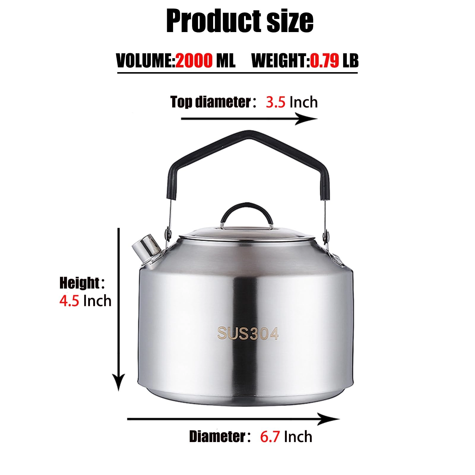 Outdoor_kettle_2.0L - 1.0 Count 2 Liters