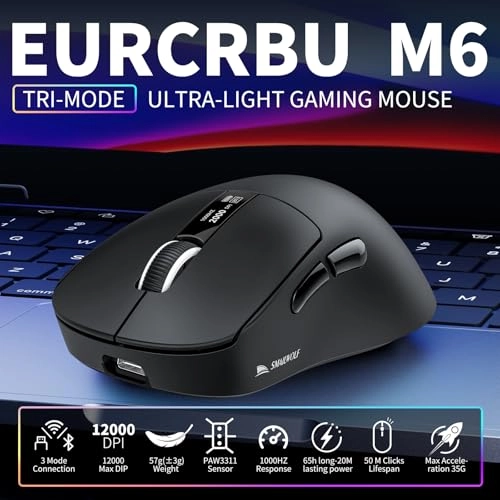 M6 Gaming Mouse - Tri-mode