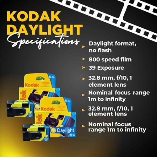 Funsaver - 35mm 39 Exposures + Photography Tips Card