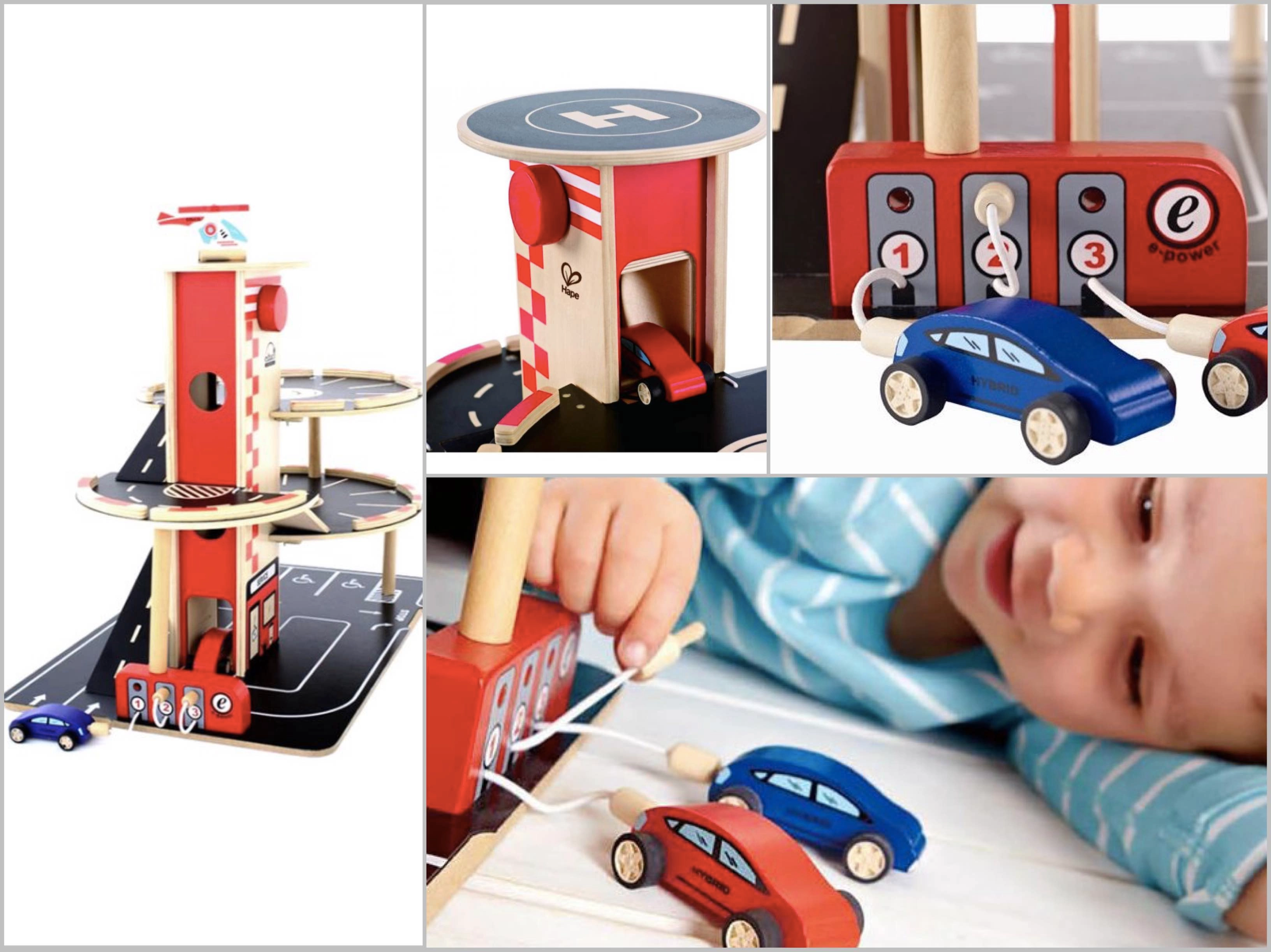 Hape Wooden Park N Go Garage