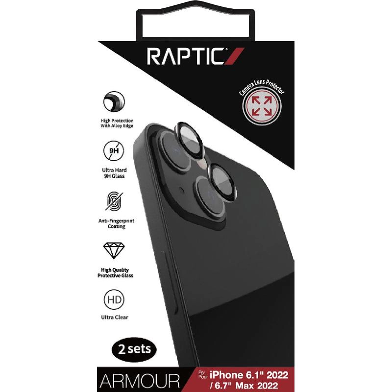 Raptic Armour (Individual Ring) - Camera Lens Protection for iPhone 14 Pro/Pro Max
