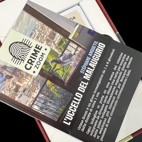 Crime Zoom: A Bird of Ill Omen - Card Game (Italian)