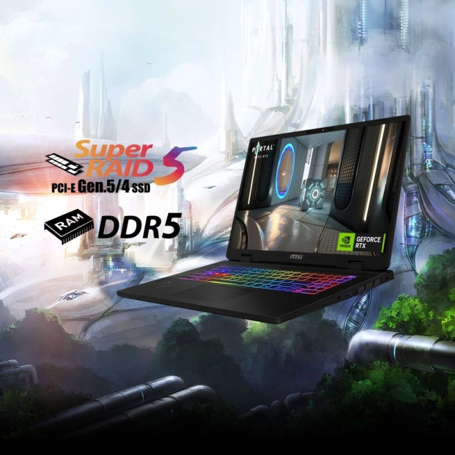 Crosshair 16 9S7-15P421-220 - 16'' Core Ultra 7 16GB DDR5 1TB SSD