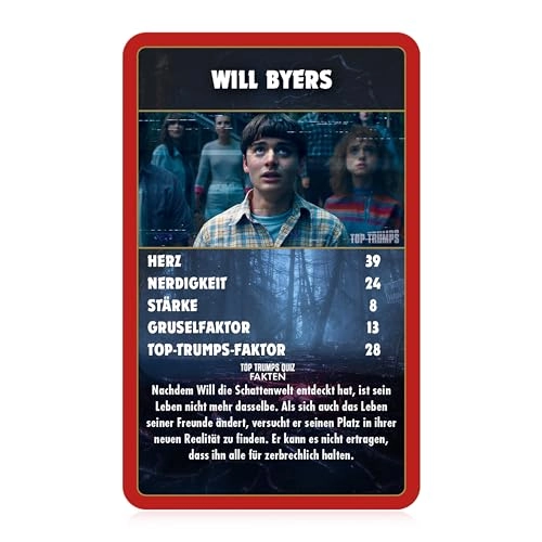 Top Trumps Collectables Stranger Things - Card Game (German)
