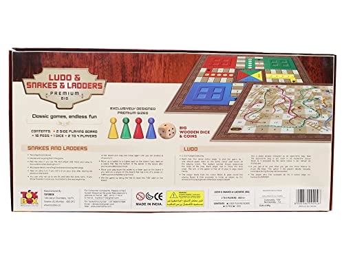 Ludo And Snakes and Ladders - 6 years+