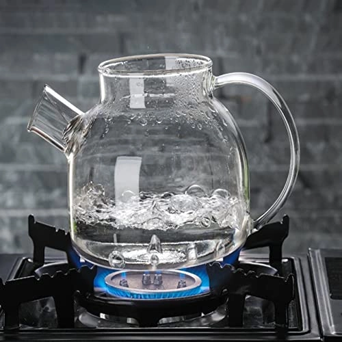 Kettle - large capacity heat-resistant glass