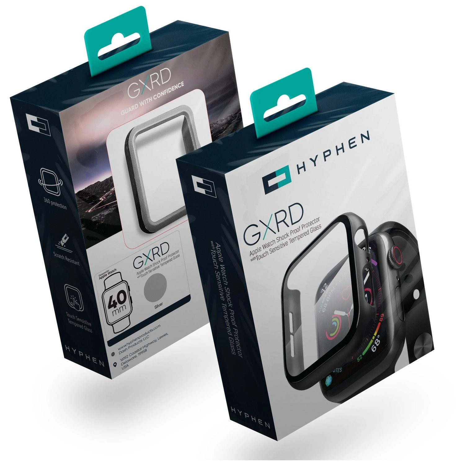 Tempered Glass Screen Protector for Apple Watch 38mm/40mm/41mm