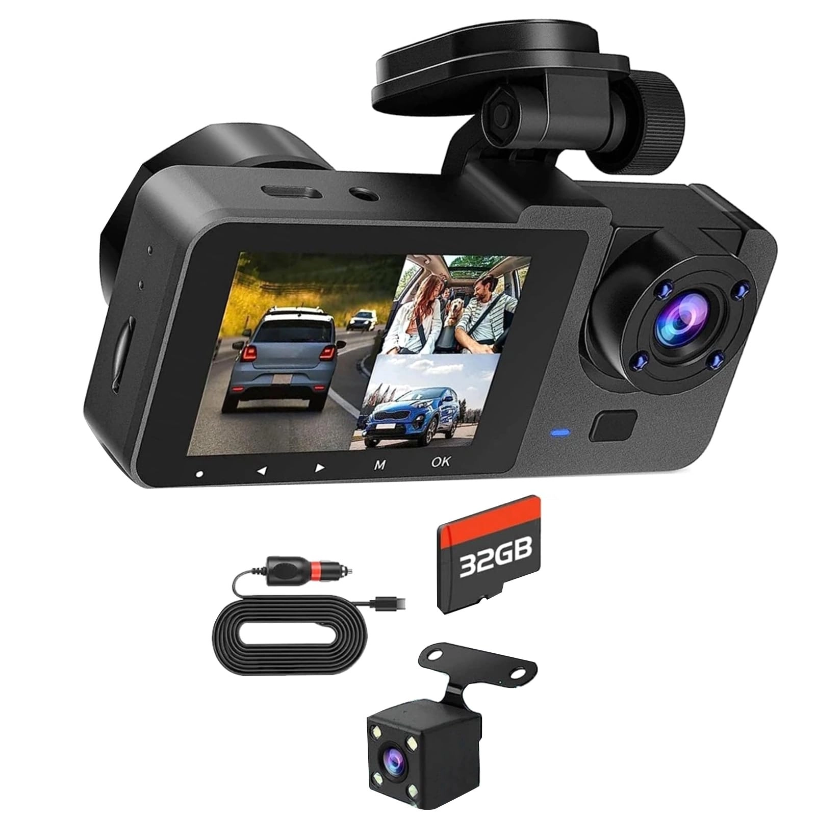 DBEIXIWEI Dash Cam - 4K 32GB