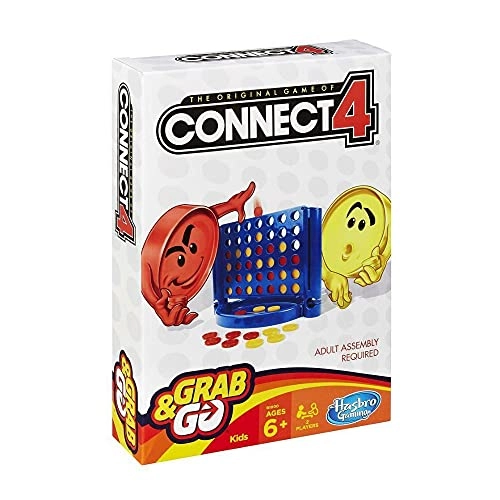 Clue - Grab and Go + Monopoly + Connect 4 + Hungry Hungry Hippo