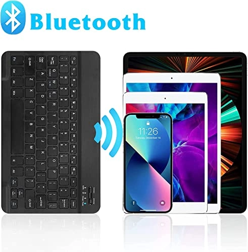 Ultra-Slim Bluetooth Rechargeable Keyboard - US Bluetooth