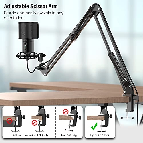 T683 USB+3.5mm-Mini-Jack Microphone