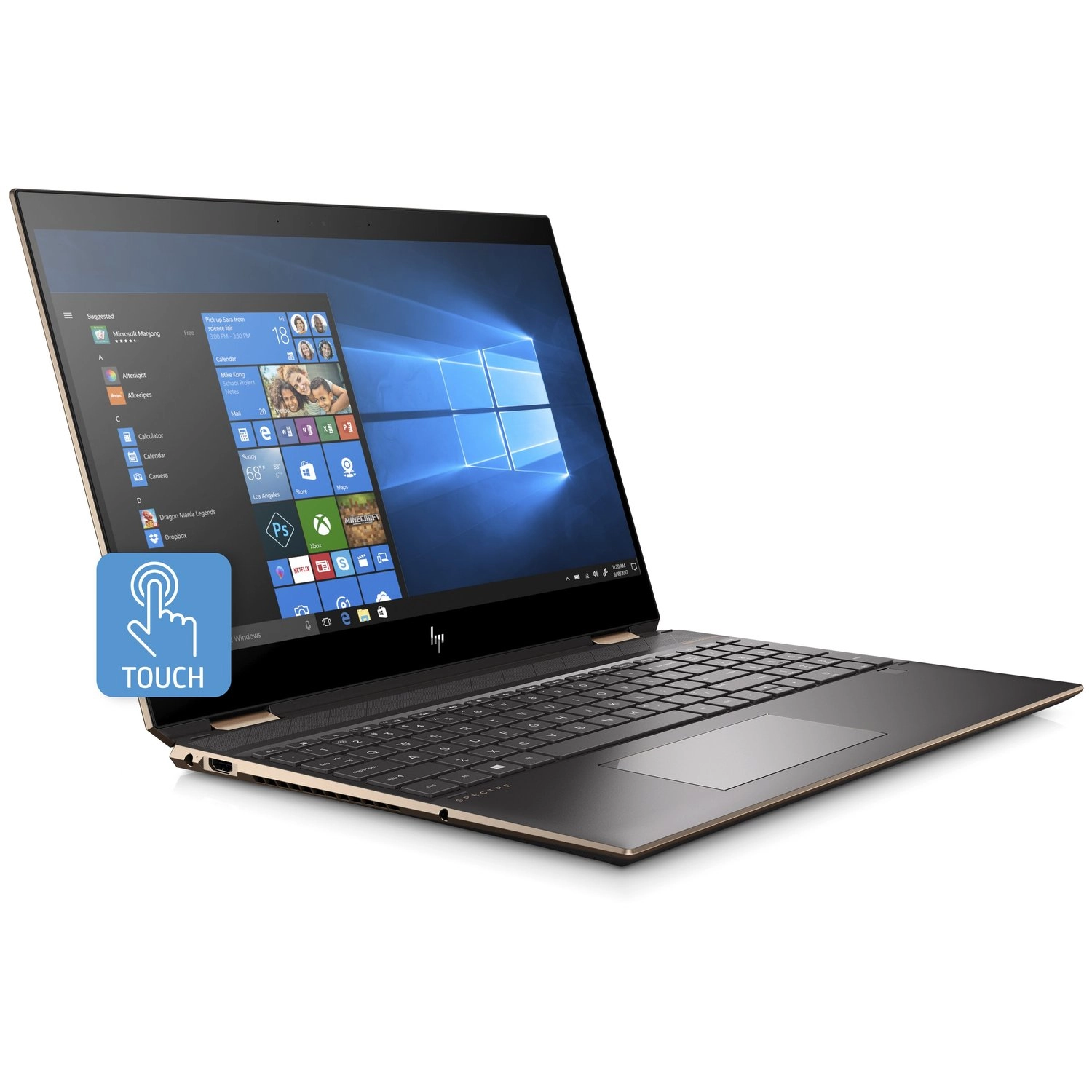 Spectre x360 15-DF1006NE 9CQ63EA - 15.6'' Core i7 16GB DDR4 1032GB SSD