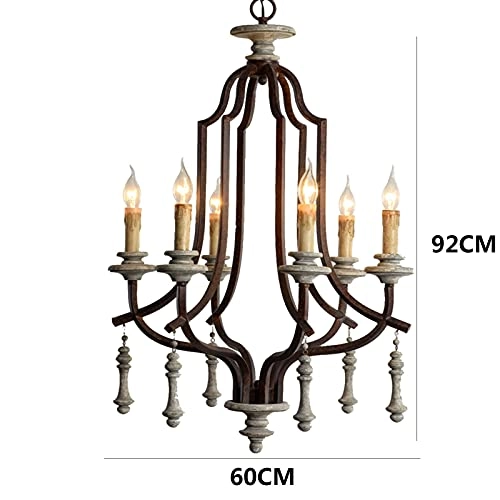 E14 Elegant Vintage Adjustable Chandeliers